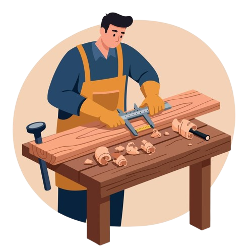 carpenter-working-with-wood-plane-on-wooden-table-in-workshop-illustration-vector-removebg-preview